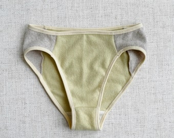 Cashmere bikini brief Women's Small/Medium | Ready to ship | Fleur d'Eve by Econica