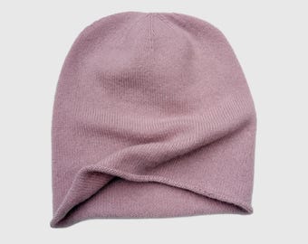 FLASH Sale 100% Cashmere beanie with rolled hem | 8 Colors | Women’s knitwear | Fleur d'Eve by Econica