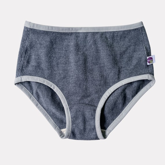 Ropa interior lana gris breve Mujer Pequeña / Listo - Etsy España