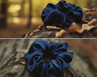 Pure Mulberry silk scrunchies |  Natural silk hair ties | Ponytail scrunchies | 100% Silk scrunchies |  Free shipping USA