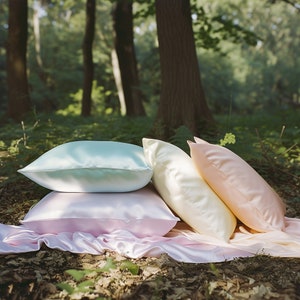 Pure silk pillowcase | Double-sided Mulberry silk pillowcases | Free US Shipping
