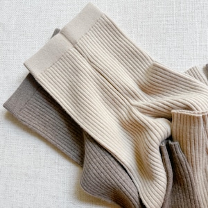 Cashmere Ribbed Knit Leggings - Fleur d&#39;Eve Yoga Pants