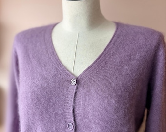 Brushed Cashmere Cardigan | 11 Colors | Fleur d'Eve by Econica