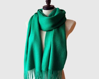 Hand-felted Long Wool Scarf Merino | 4 Colors