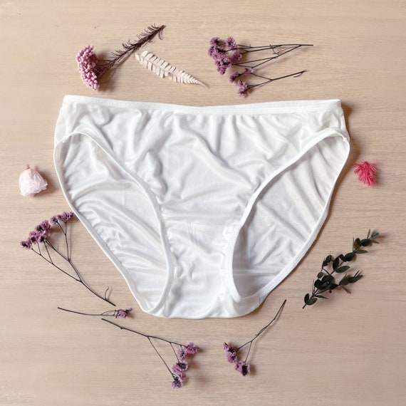 Lady Natural Silk Knickers Briefs Panties Underwears Underpants Lingerie  Embroid