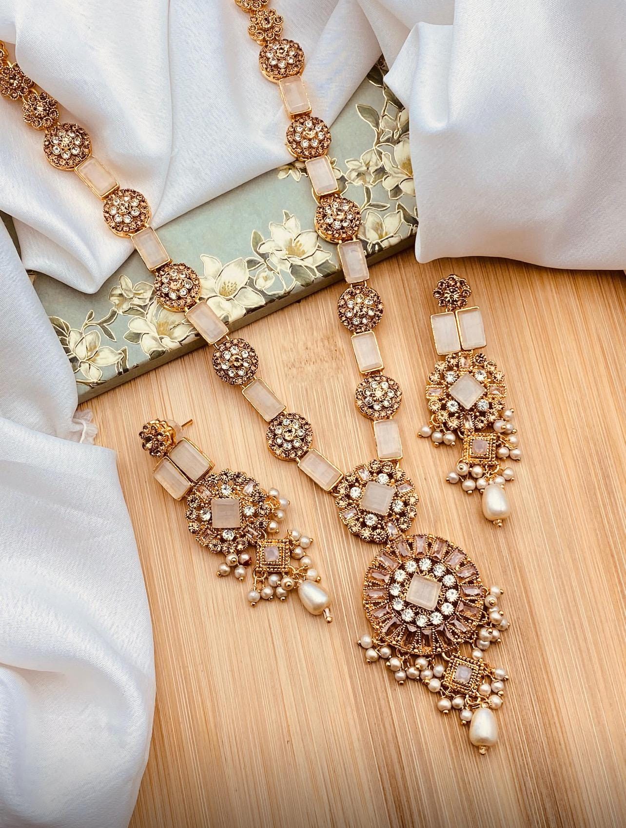 Bridal Dresses Shadi Jewellery Set Lucky Jewellery LCT Red Bridal