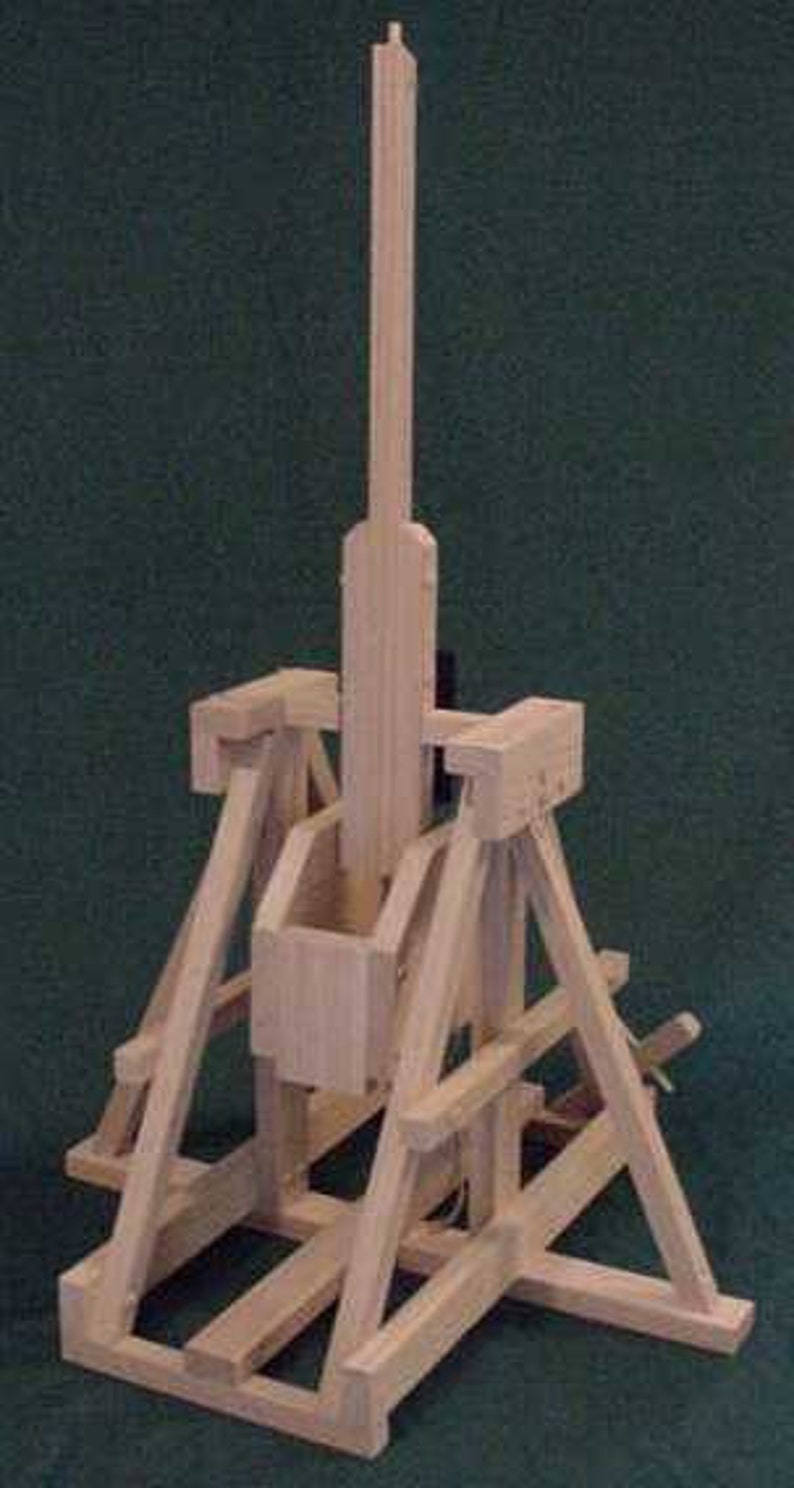How to Build a Trebuchet Step by Step Working Model Etsy