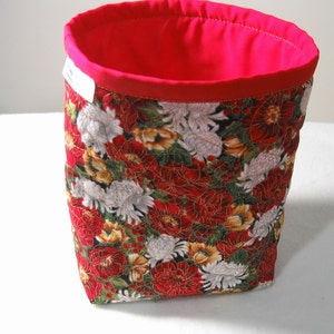 Mini bag Christmas Chrysanthemums image 5