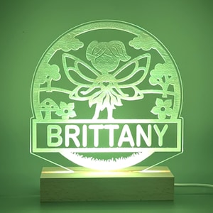 Custom Fairy LED Name Light – Personalized Logo Sign