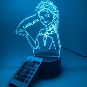 Kids Character LED Personalized Lamp