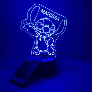 Kids Character LED Personalized Lamp