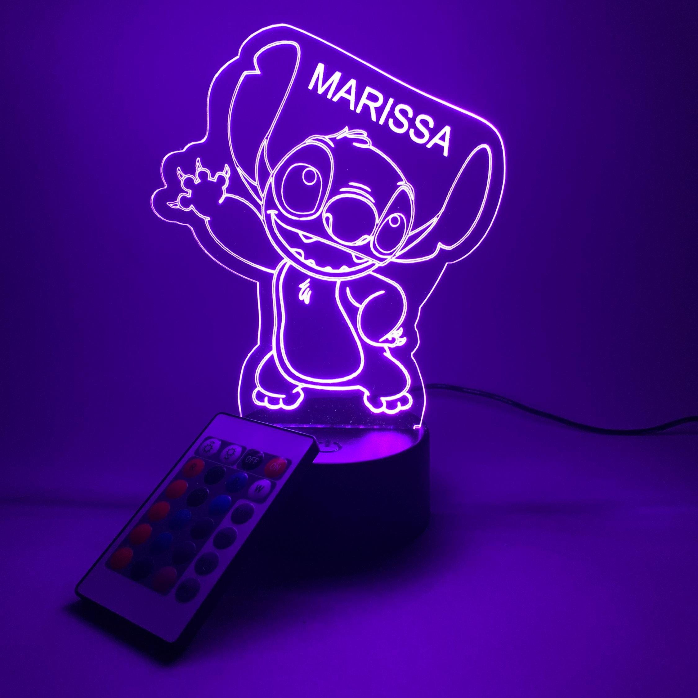 Kids Character LED Personalized Lamp - Etsy
