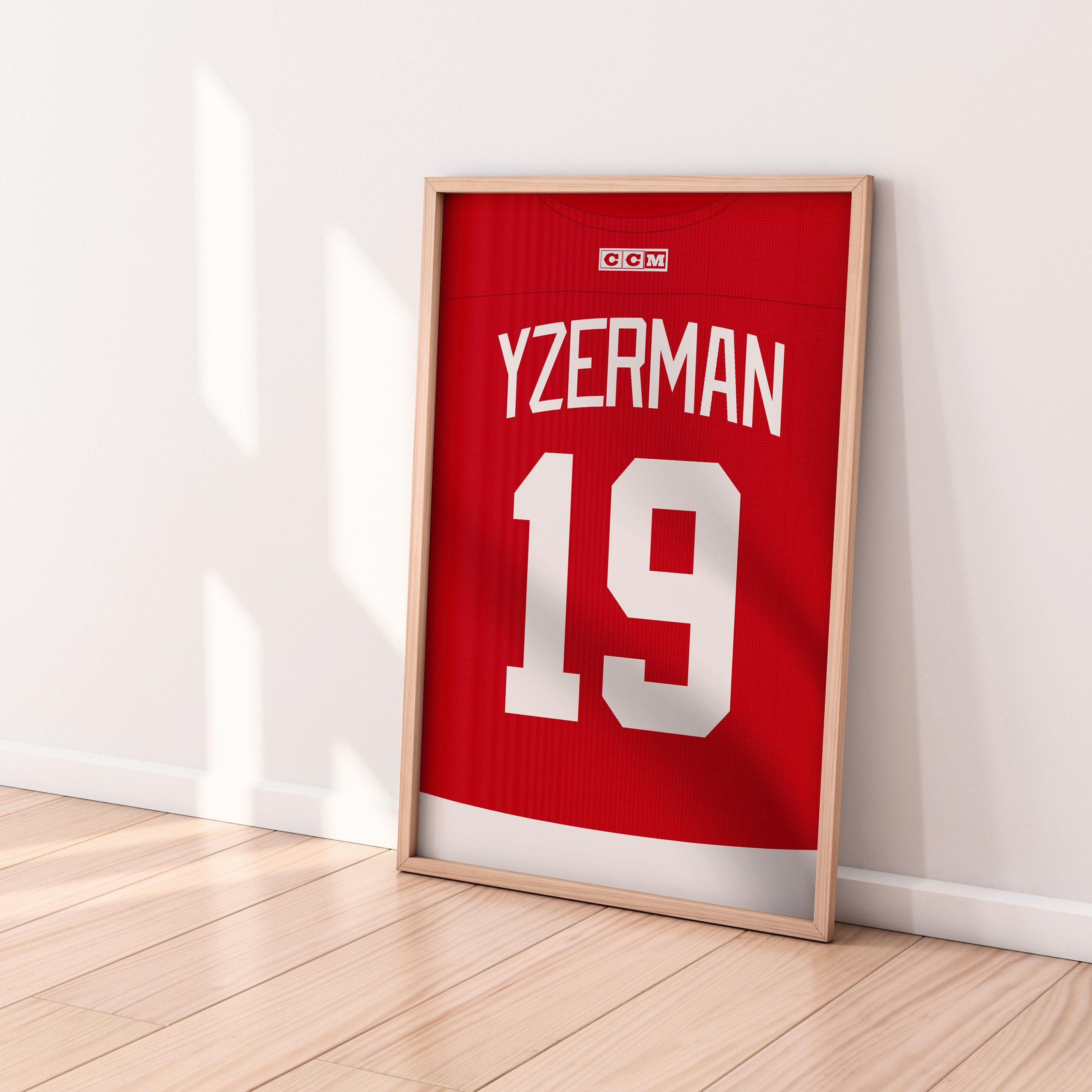 Yzerman Jersey - Etsy