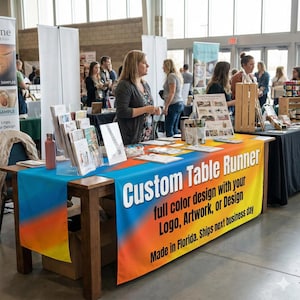 Personalized Custom Table Runner