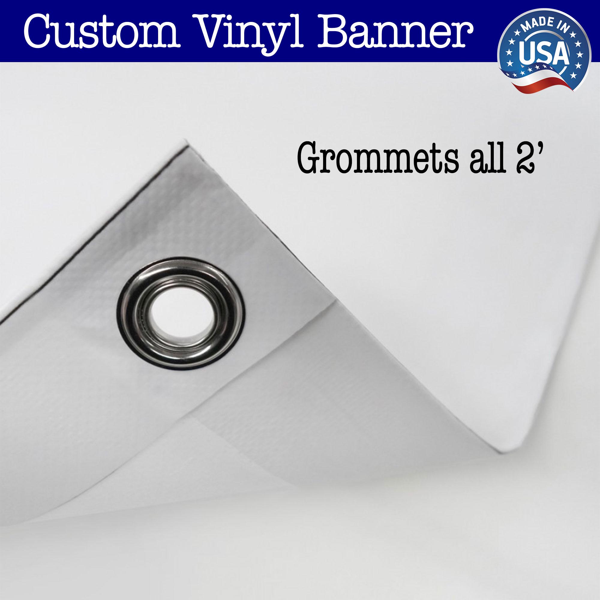 Custom Vinyl Banner, Full Color Print, Weatherproof, 2x6 Ft - Etsy