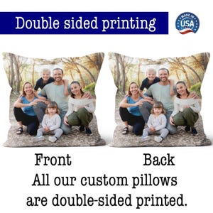 Custom Body Pillowcase | Double-Sided Photo Print, Lumbar Pillow Cover image 3