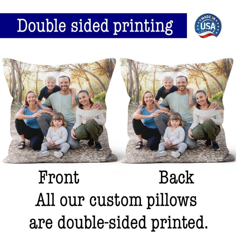 Custom Body Pillowcase | Double-Sided Photo Print, Lumbar Pillow Cover image 3