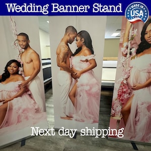 Custom Quinceanera Retractable Banner Stands included | Quinceanera Birthday Banner Stand | Birthday Banner Stand | FREE SHIPPING