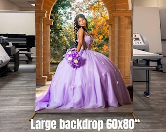 Custom Quinceanera Backdrop Stand