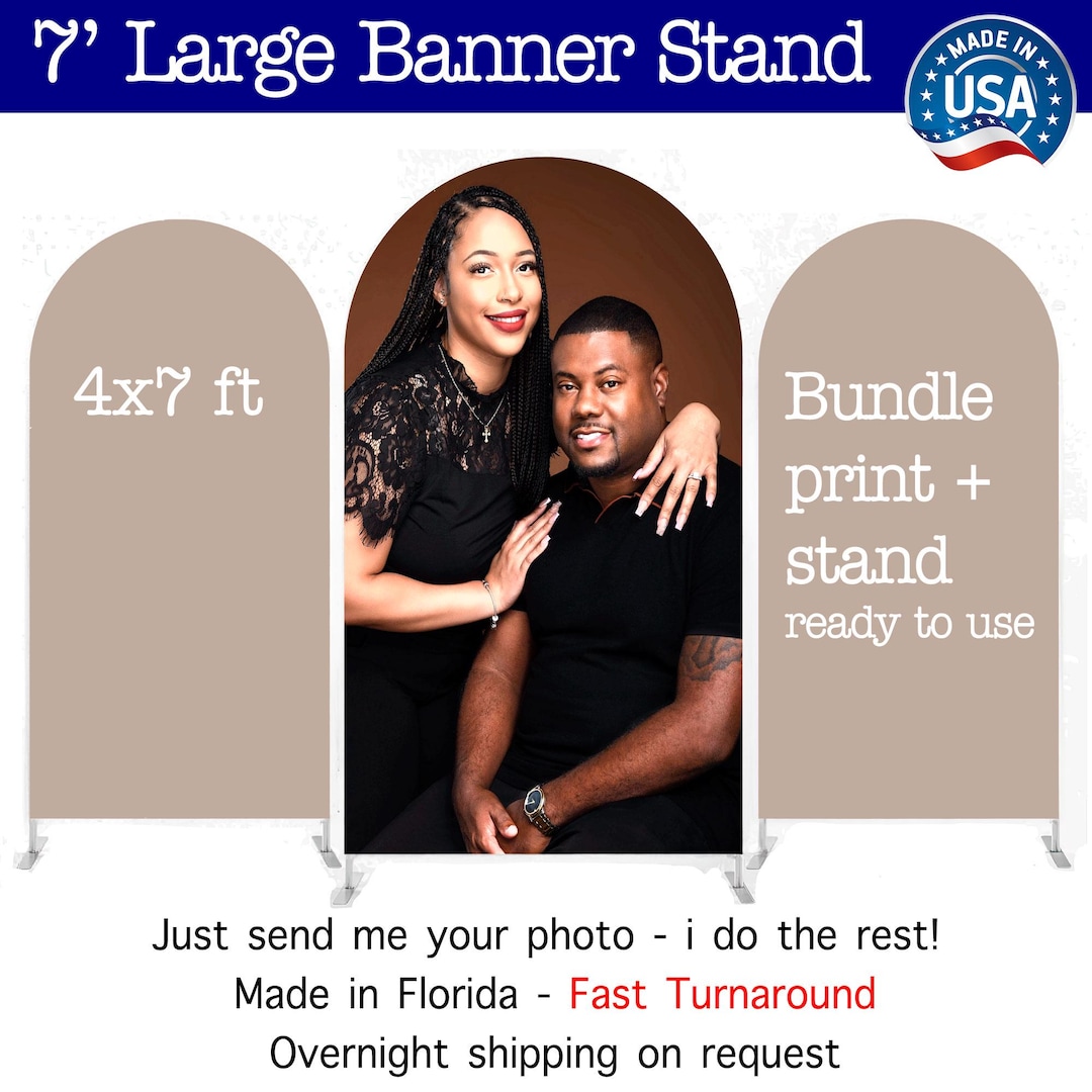 Custom Party Backdrop Sign - Party Sign - Arch and Cover - Custom Sign ...
