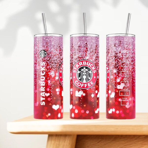 Starbucks Tumbler Valentine Etsy