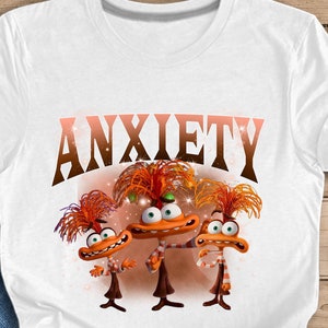 Inside Out 2 Anxiety Shirt: Family Matching Costume