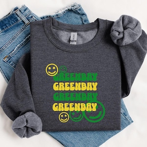 Woman&#39;s Green Bay Sweatshirt | Packer Fan Gift