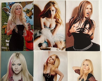 AVRIL LAVIGNE Inspired Vinyl Cut Glossy MINI Sticker Pack - Etsy