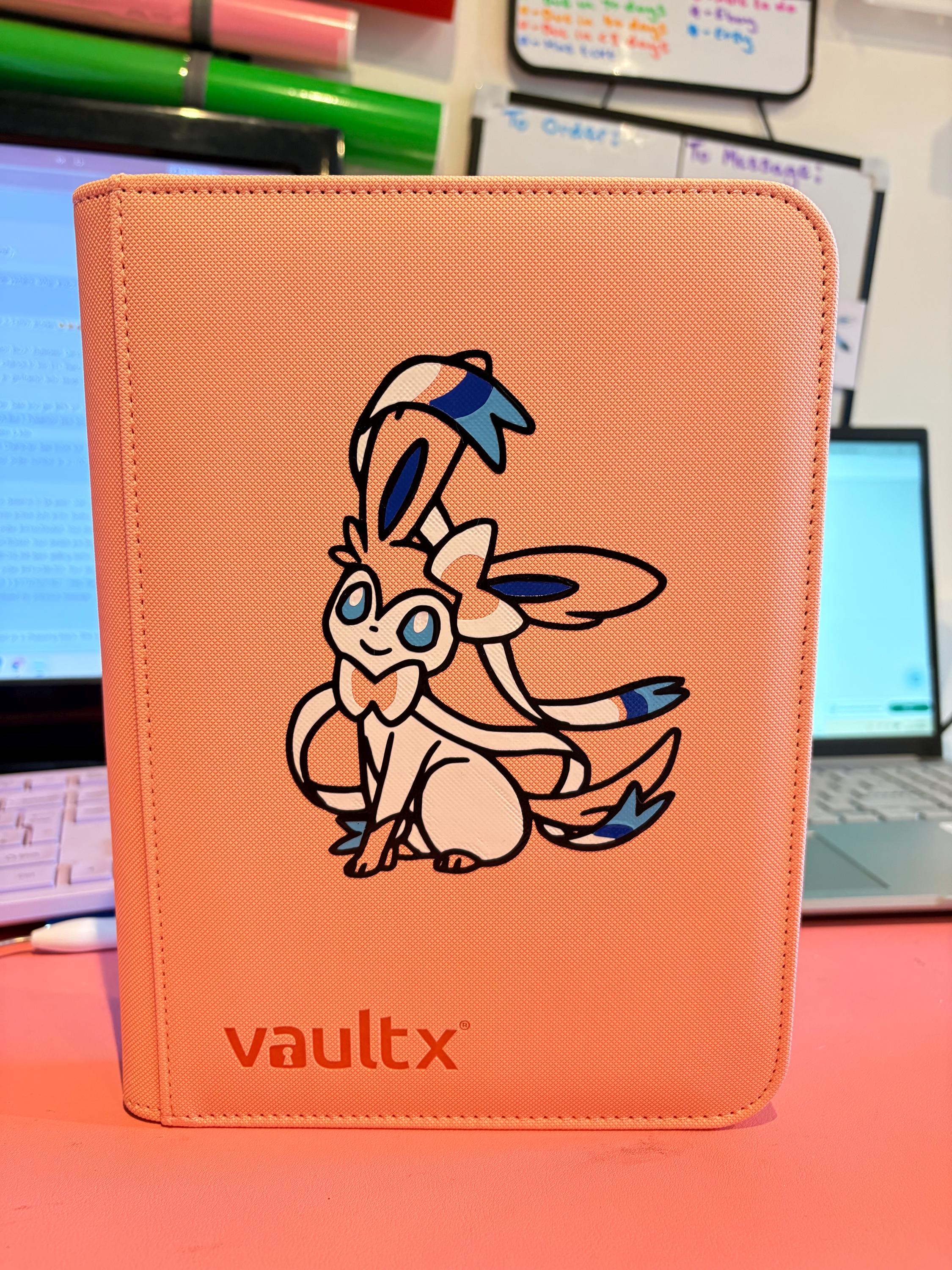 ニンフィア ポケモンカードバインダー：ピンクのみ 4 / 9 / 12ポケット