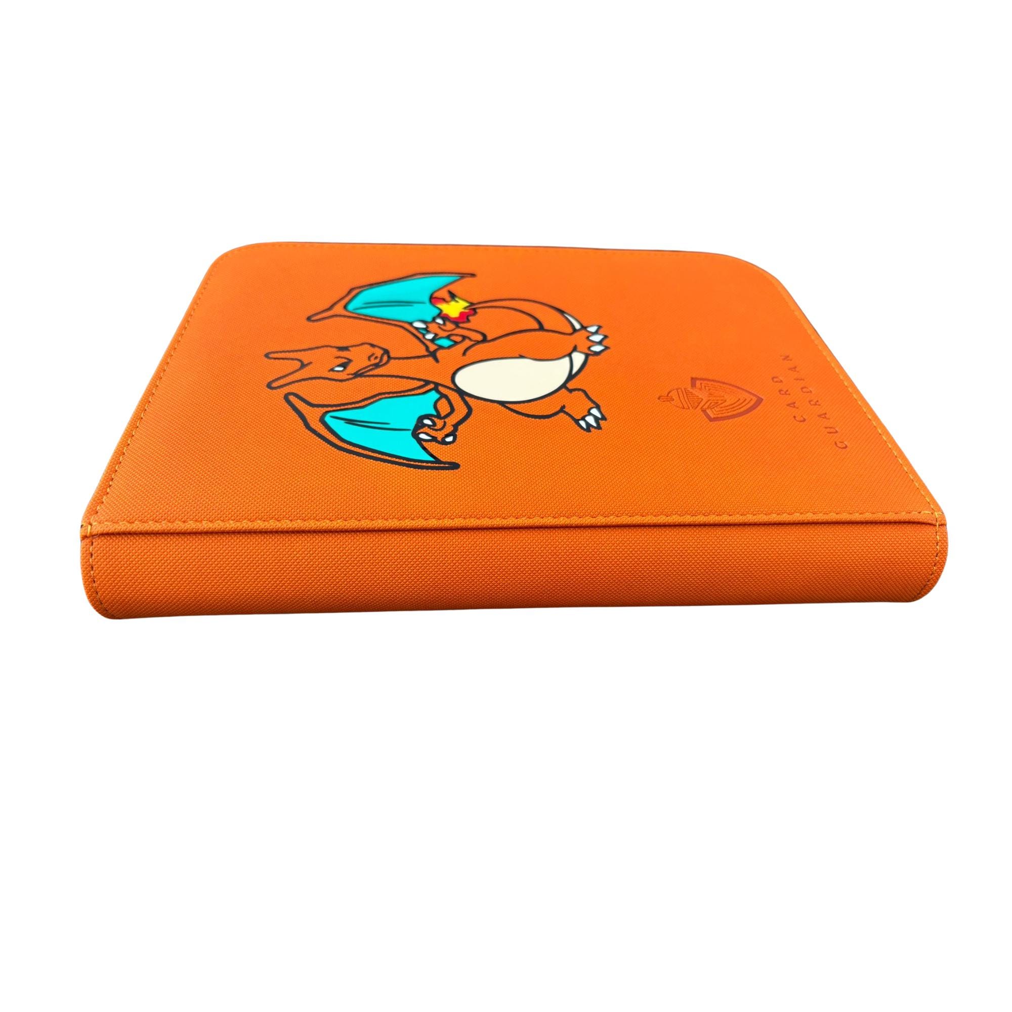 charizard pokemon card folder PATPAT Poke-mon Binder, Poke-mon Cards Album for 400 Cartoon Prints Zipper Bag Trading Card Binder Collection Cards Pack Bag Game Card Case Gift for Kids -Charizard X Toys & giving you peace of mind while on the go Charizard Pokmon Card Guardian 