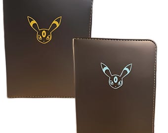 Gengar Holo Purple Toploader Binder Sewn Pages  Pokmon Card Storage Binder  - Etsy