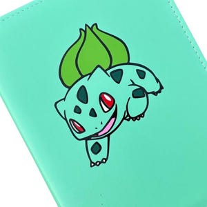 フシギダネ ジップ付き 4ポケット ポケモン アニメ TCG 用カスタムバインダー 400枚カード収納可能