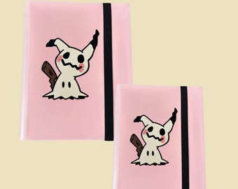 mimikyu card binder Hand Painted Mimikyu VaultX Binder One of a Kind Pokemon Card Binder – The  Paint Penguin