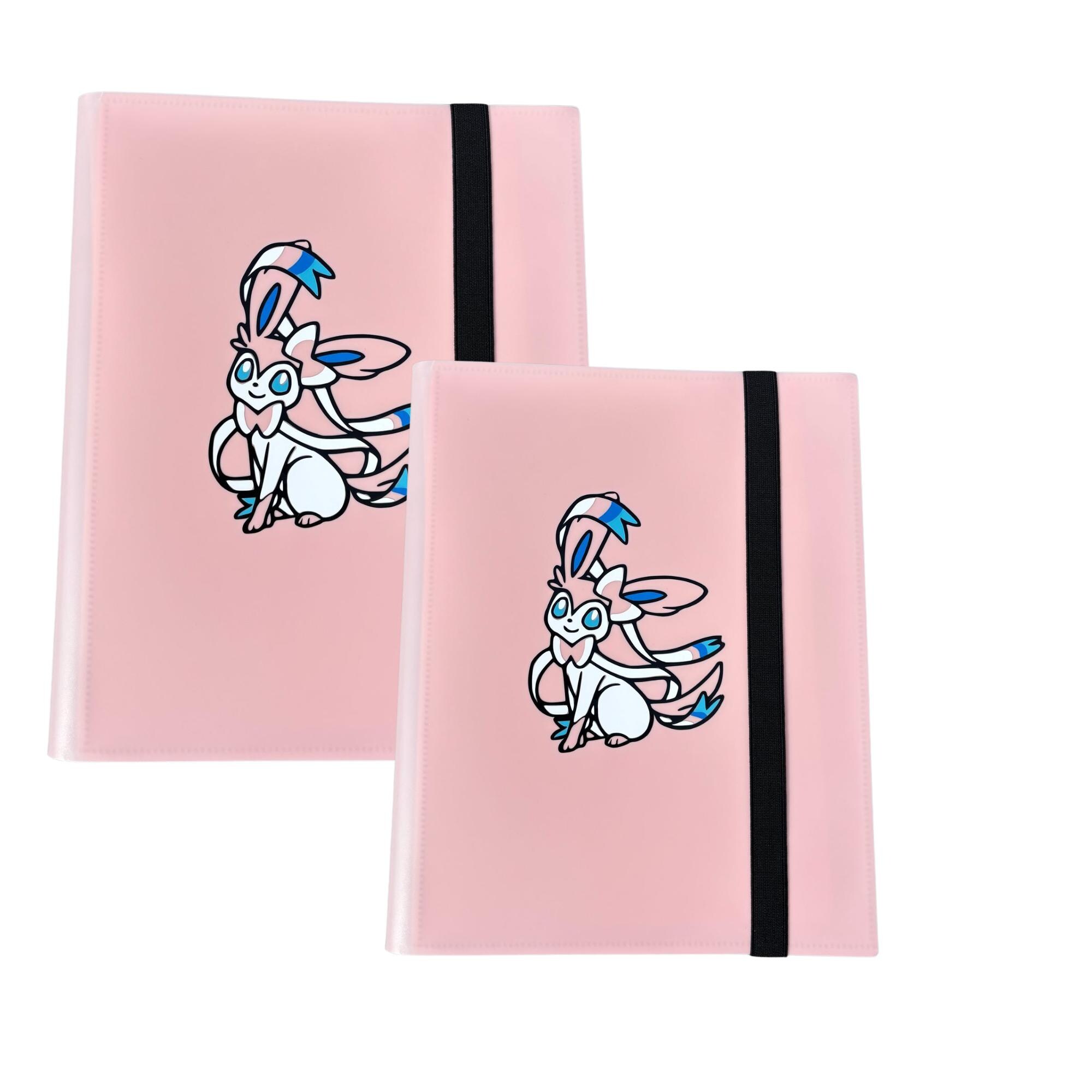 sylveon pokemon card binder Pokemon: Chinese Terastal Gathering CSV9.5C Set Gift Box – evolutions in GEM Pack Vol.2 Sylveon custom binder I painted!