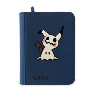 mimikyu pokemon card binder Not every masterpiece wants the spotlight Hand-painted under the moonlight, made for collectors who love the cute, creepy, and one of a kind! Which collection would you keep Hand Painted Mimikyu VaultX Binder
