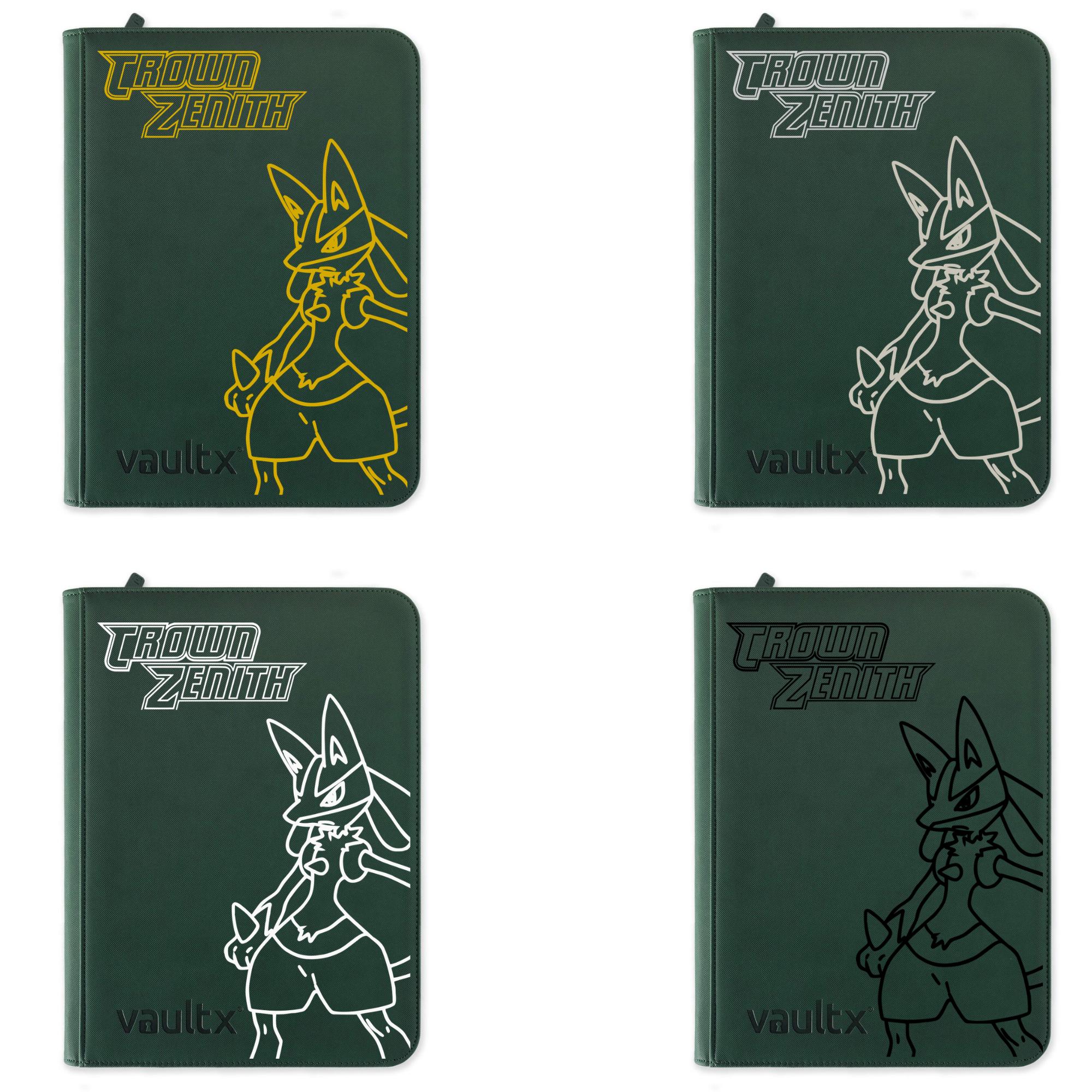 crown zenith card binder Crown Zenith SWSH 12.5 12 Pocket Vault X Master Set Binder