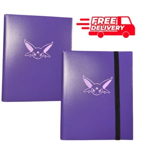 Pokémon Espeon Eeveeluton Kartenbinder - - 160 oder 360 Kartenkapazität SideLoader