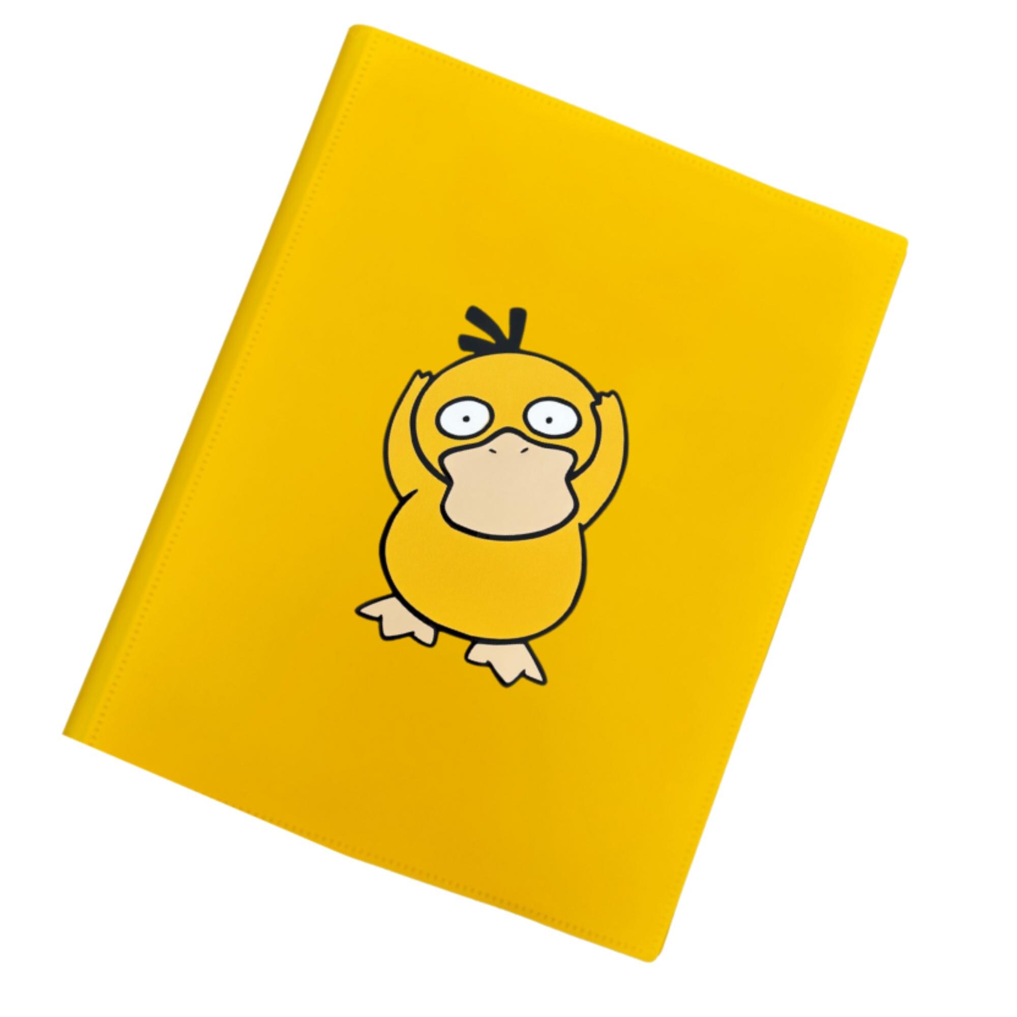 psyduck pokemon card binder Pokmon Laser Engraved Binder/ Made To Order! Psyduck-Engraved/Shipped In USA