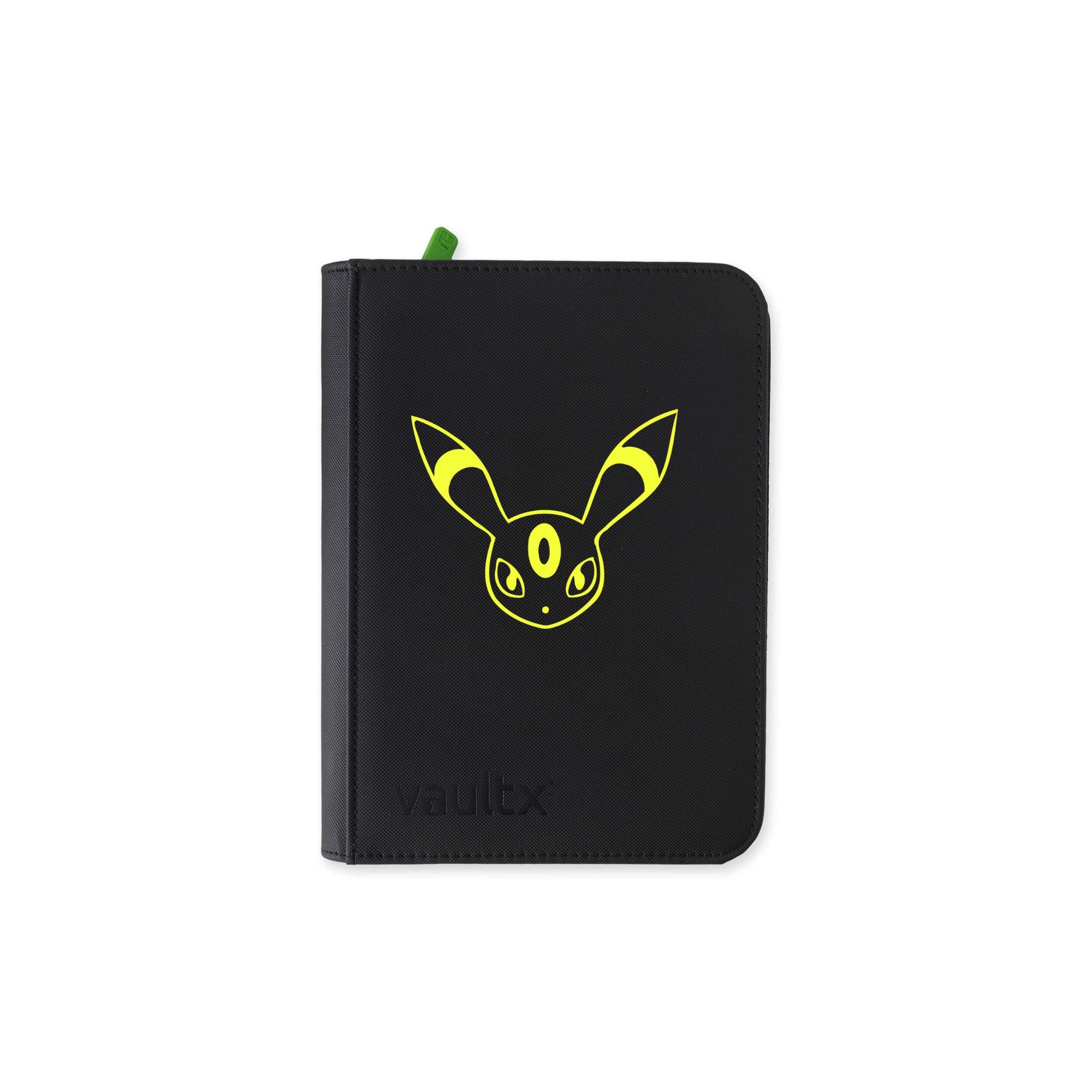 Umbreon / Shiny Umbreon pokemom Vault X Premium Binder 4 / 9 / 12-Pocket, Zip-Up, Black Collectors Binder Umbreon / Shiny Umbreon pokemom Vault X Premium Binder 4 / 9 / 12-Pocket, Zip-Up, Black Collectors Binder