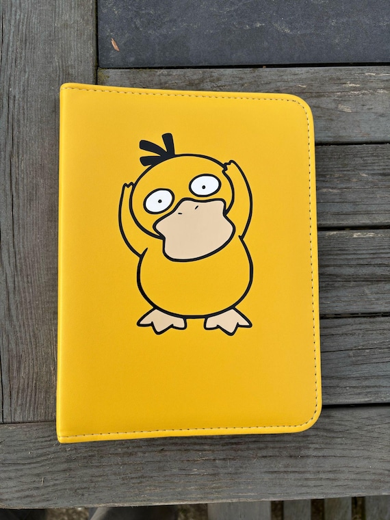 psyduck card binder Psyduck Pool Party 9-Pocket Trading Card Binder – Star⭑Salts