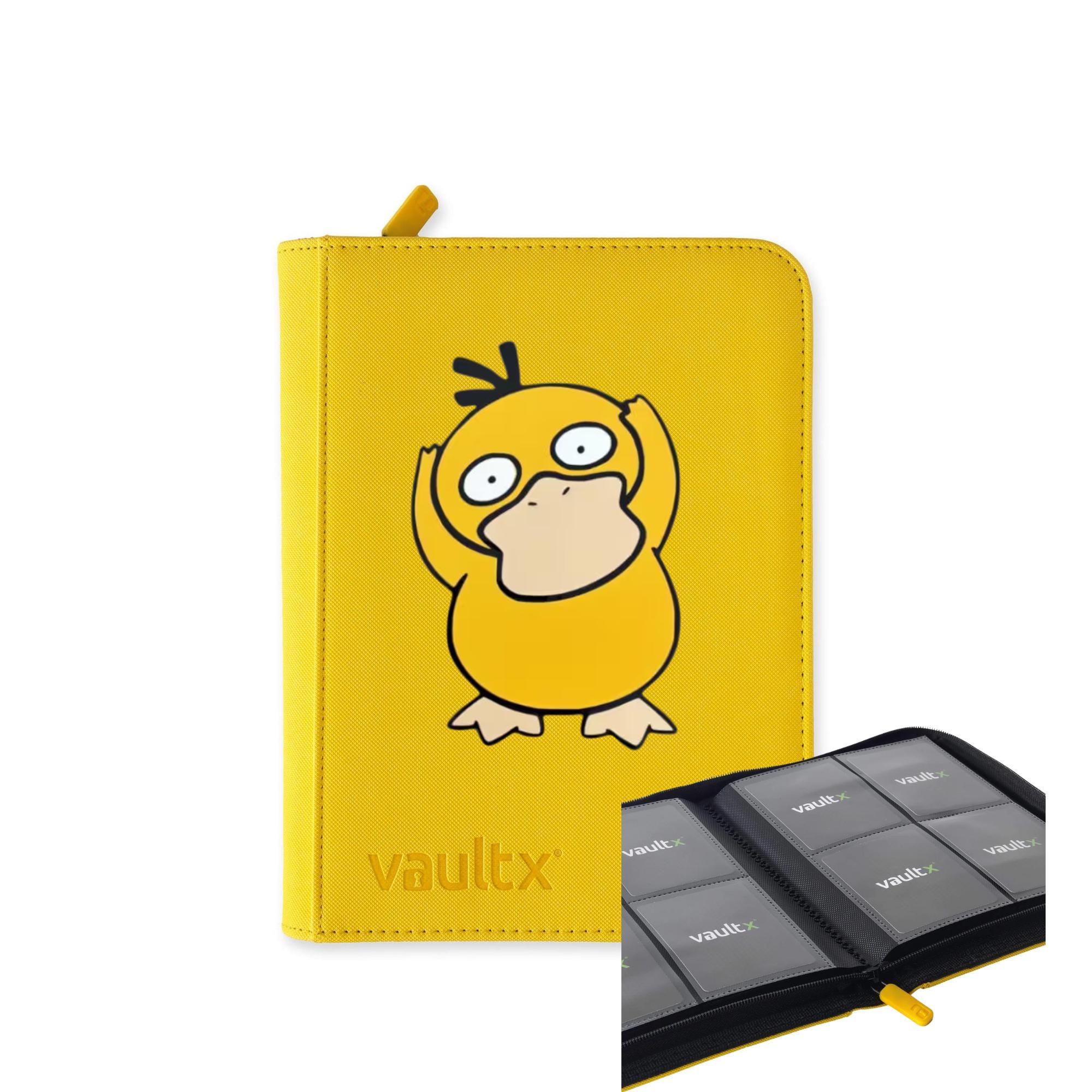 psyduck card binder Pool Party 9-Pocket Trading Pokmon Tcg Psyduck Binder(Made To