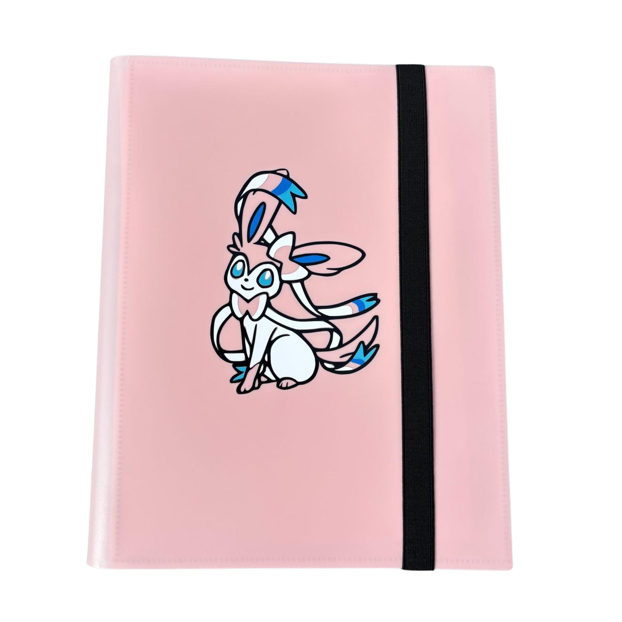 Sylveon Pokmon Elastic-strap Binder  4-pocket or 9-pocket Size - Etsy