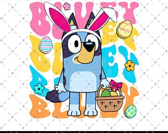 Conejito de Pascua azul (Png), Feliz Pascua (Png), Conejito de Pascua azul (Png), Perros de Pascua azul (Png), Conejito de Pascua azul y su amigo (Png) para sublimación