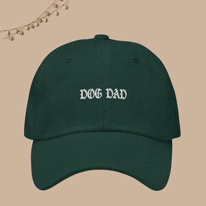 Dog Dad Hat, Dog Dad Hat Old English, Simple Dog Dad Hat