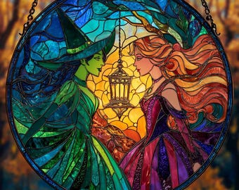 Atrapasueños malvado: Elphaba y Glinda, regalo para un fan del musical