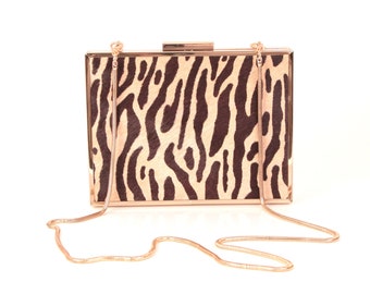 Cowhide Box Clutch ~ Zebra Cowhide Clutch ~Brown Cowhide Clutch ~ Gray Cowhide Clutch ~ Leopard Clutch ~ Zebra Clutch ~ Leopard Clutch