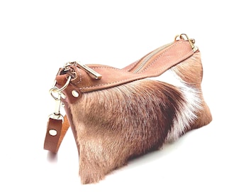 Springbock Pelz Clutch