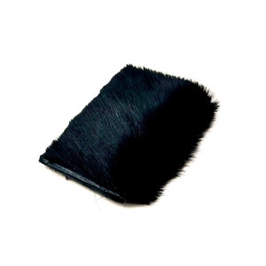 Cartera de piel negra