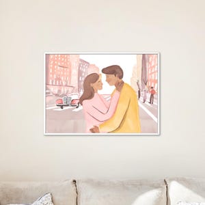 Aquarelle personnalisée avec IA - Scène de voyage ou paysage unique | Art numérique sur mesure