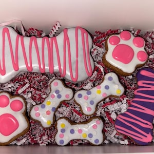 Personalized Dog Birthday box, Dog treat box, Custom dog treat box, Peanut Butter, dogs birthday, Gotcha Day, dog treats, Bark box